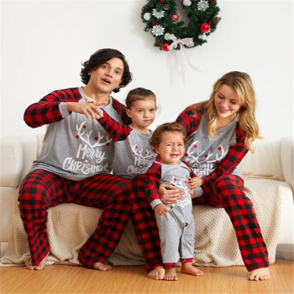 Checkerboard Family Pajamas